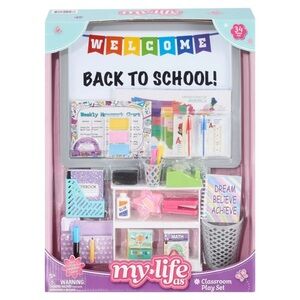 My Life As Classroom Play Set for 18" Dolls NEW